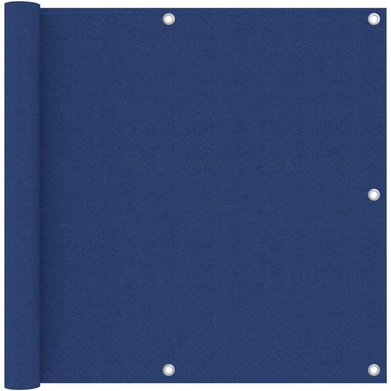 foto del prodotto vidaxl paravento balcone blu 90x400 cm in tessuto oxford