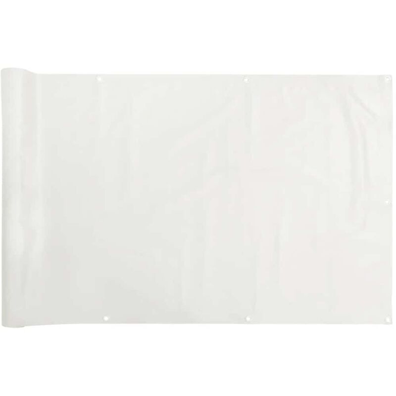 immagine 0 del prodotto vidaxl paravento da balcone bianco 700x75 cm in pvc
