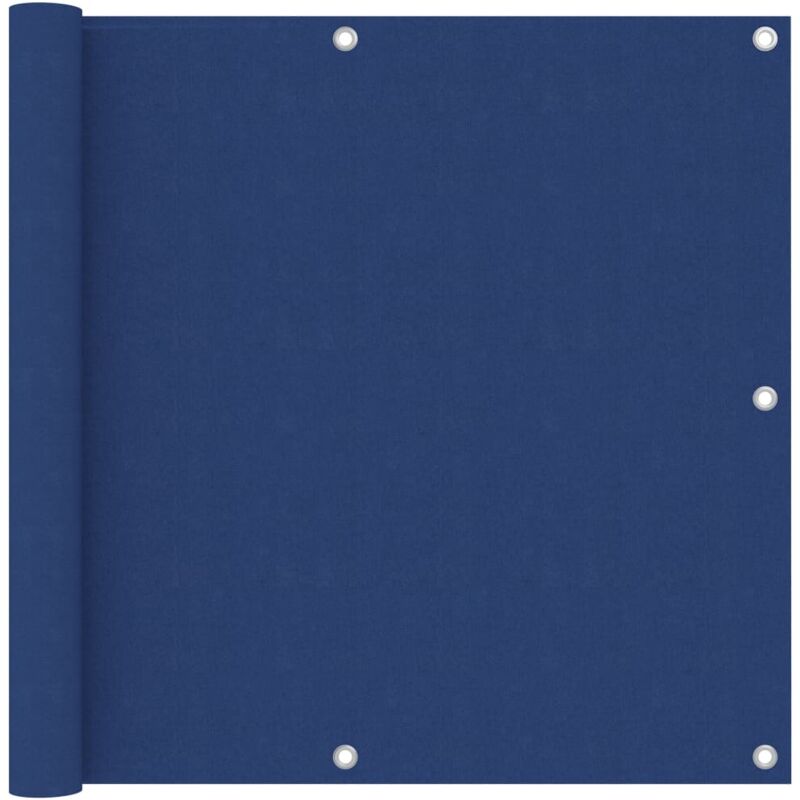 foto del prodotto vidaxl paravento da balcone blu 90x300 cm in tessuto oxford