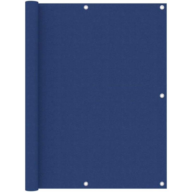 foto del prodotto vidaxl paravento da balcone colore blu in tessuto oxford varie dimensioni dimensioni 120x400 cm