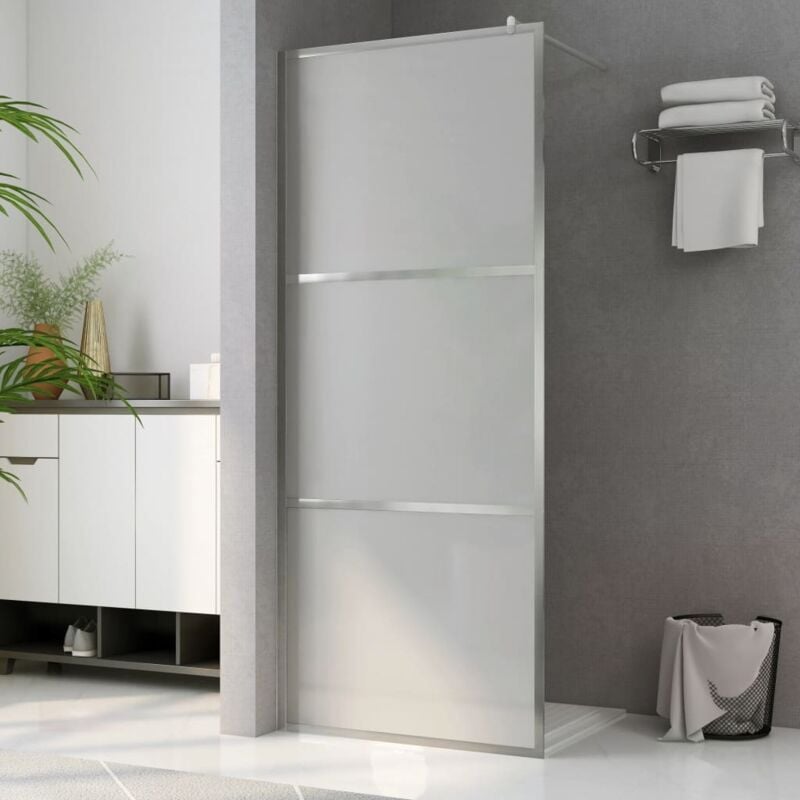 immagine 0 del prodotto vidaxl parete per doccia walk in in vetro smerigliato esg 80x195 cm