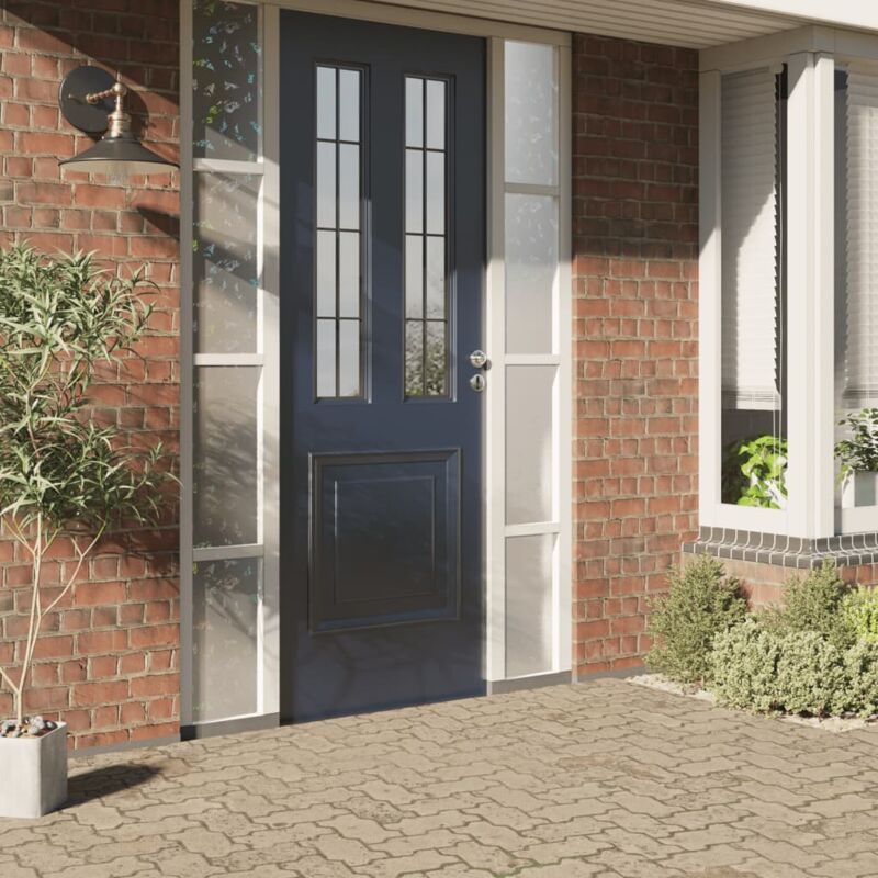 foto del prodotto vidaxl pellicola finestra smerigliata motivo arcobaleno 3d 90x2000 pvc