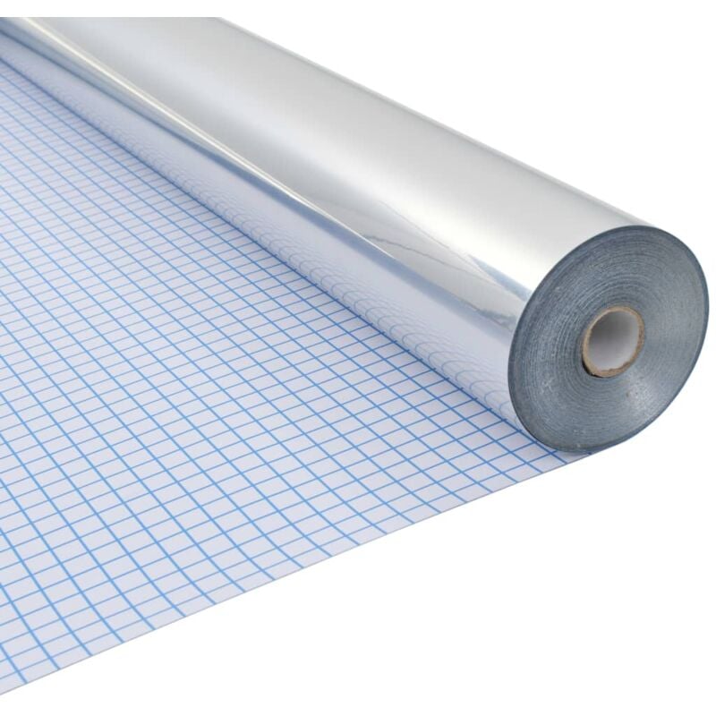 foto del prodotto vidaxl pellicola riflettente a specchio per vetro autoadesiva varie dimensioni dimensioni 0.9x20 m
