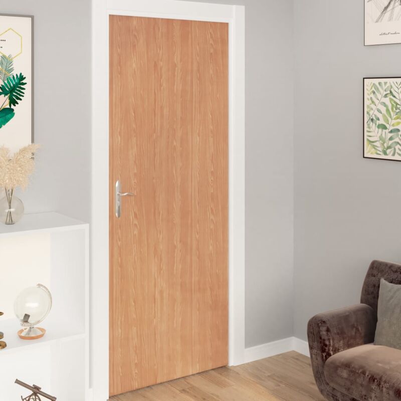 foto del prodotto vidaxl pellicole autoadesive per porte 2 pz ahorn 210x90cm pvc marrone