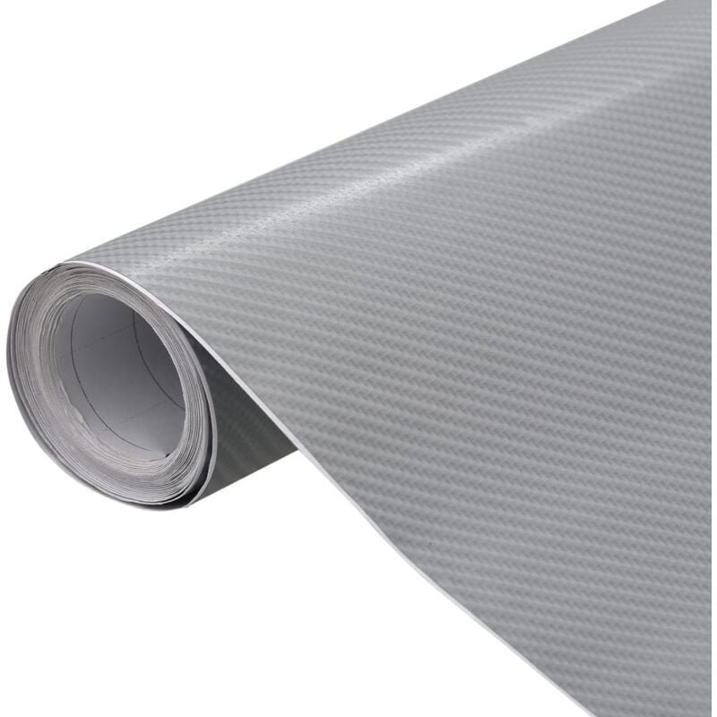 foto del prodotto vidaxl pellicole per auto 2 pz 4d argento 100x150 cm