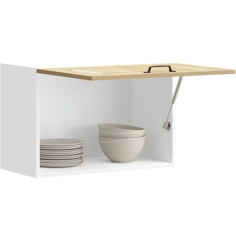 foto del prodotto vidaxl pensile da cucina kalmar rovere sonoma in legno multistrato