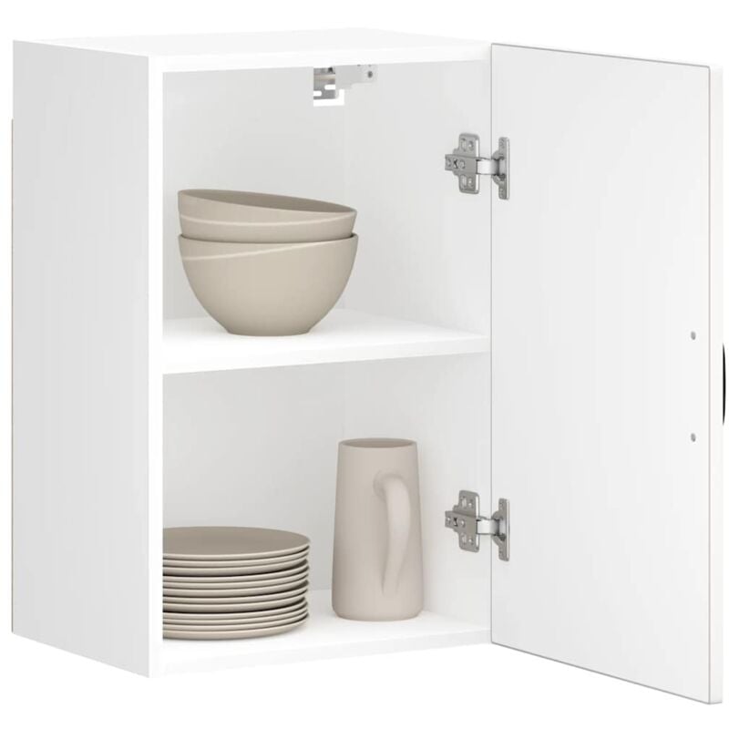 foto del prodotto vidaxl pensile da cucina lucca bianco in legno multistrato