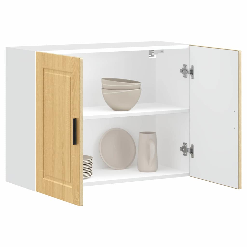 foto del prodotto vidaxl pensile da cucina porto rovere sonoma in legno multistrato