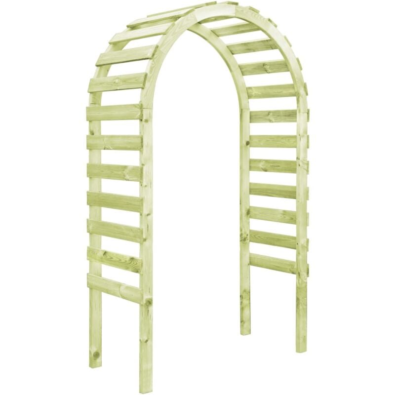 foto del prodotto vidaxl pergolato da giardino 130x60x230cm legno di pino impregnato