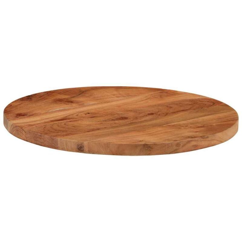 foto del prodotto vidaxl piano per tavolo 40x3,8 cm rotondo in legno massello di acacia