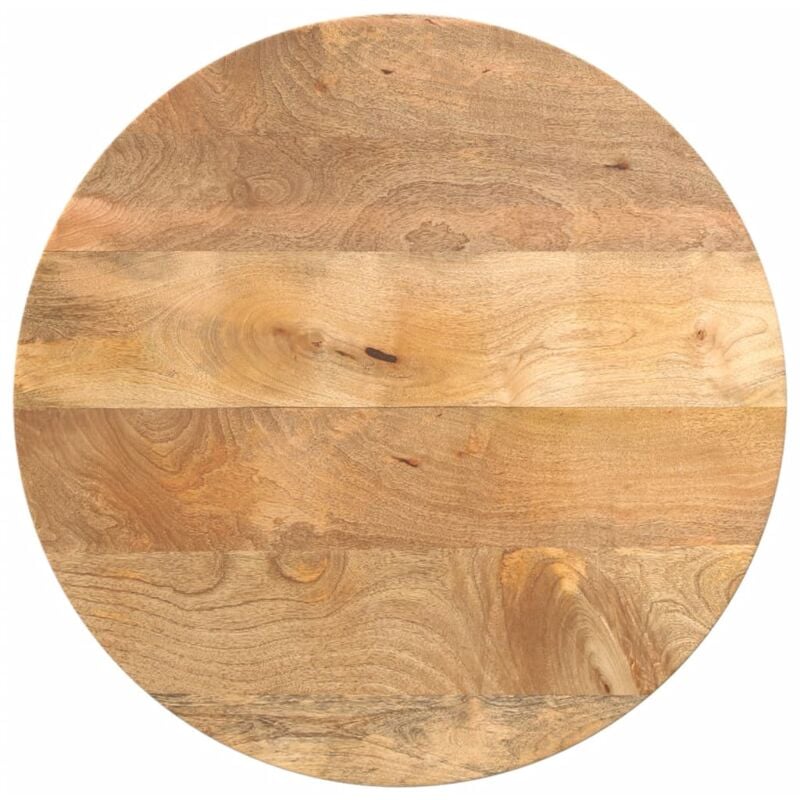 foto del prodotto vidaxl piano per tavolo 50x2,5cm rotondo in legno massello di mango