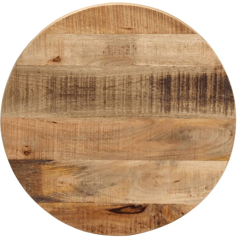 foto del prodotto vidaxl piano per tavolo 50x3,8cm rotondo legno massello grezzo mango