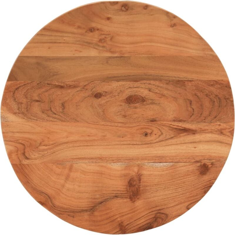 foto del prodotto vidaxl piano per tavolo 60x2,5 cm rotondo in legno massello di acacia
