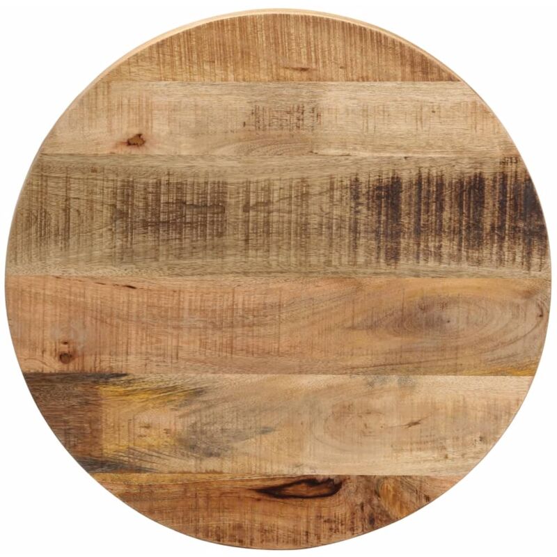 foto del prodotto vidaxl piano per tavolo 60x2,5cm rotondo legno massello grezzo mango
