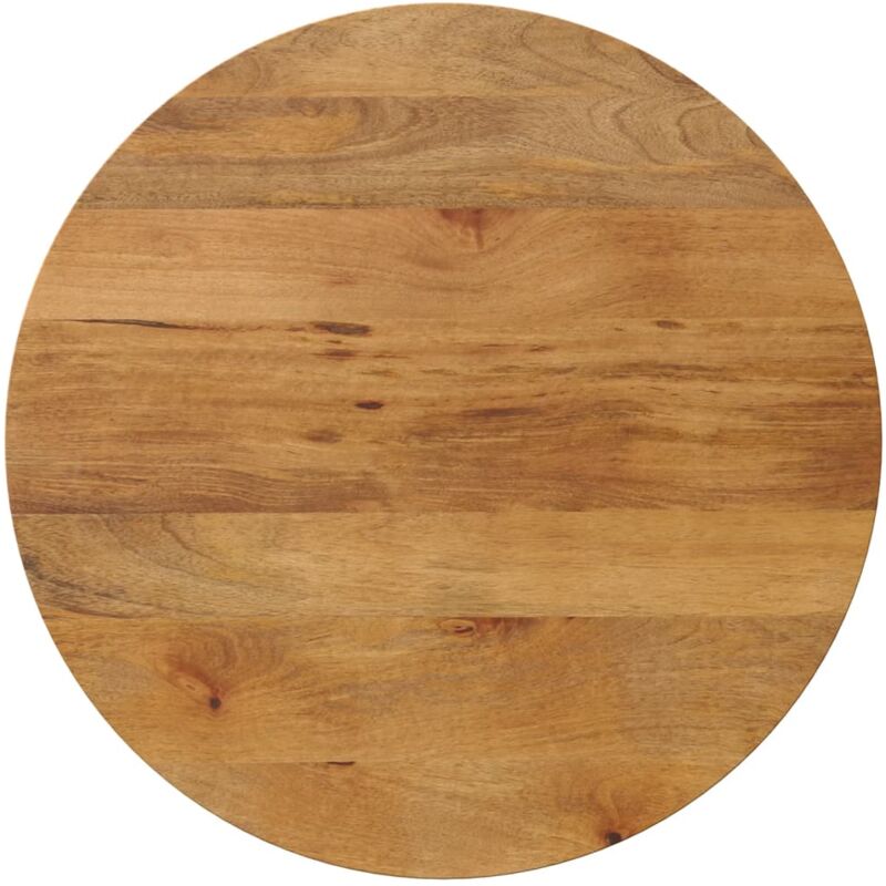 foto del prodotto vidaxl piano per tavolo 70x3,8 cm rotondo in legno massello di mango