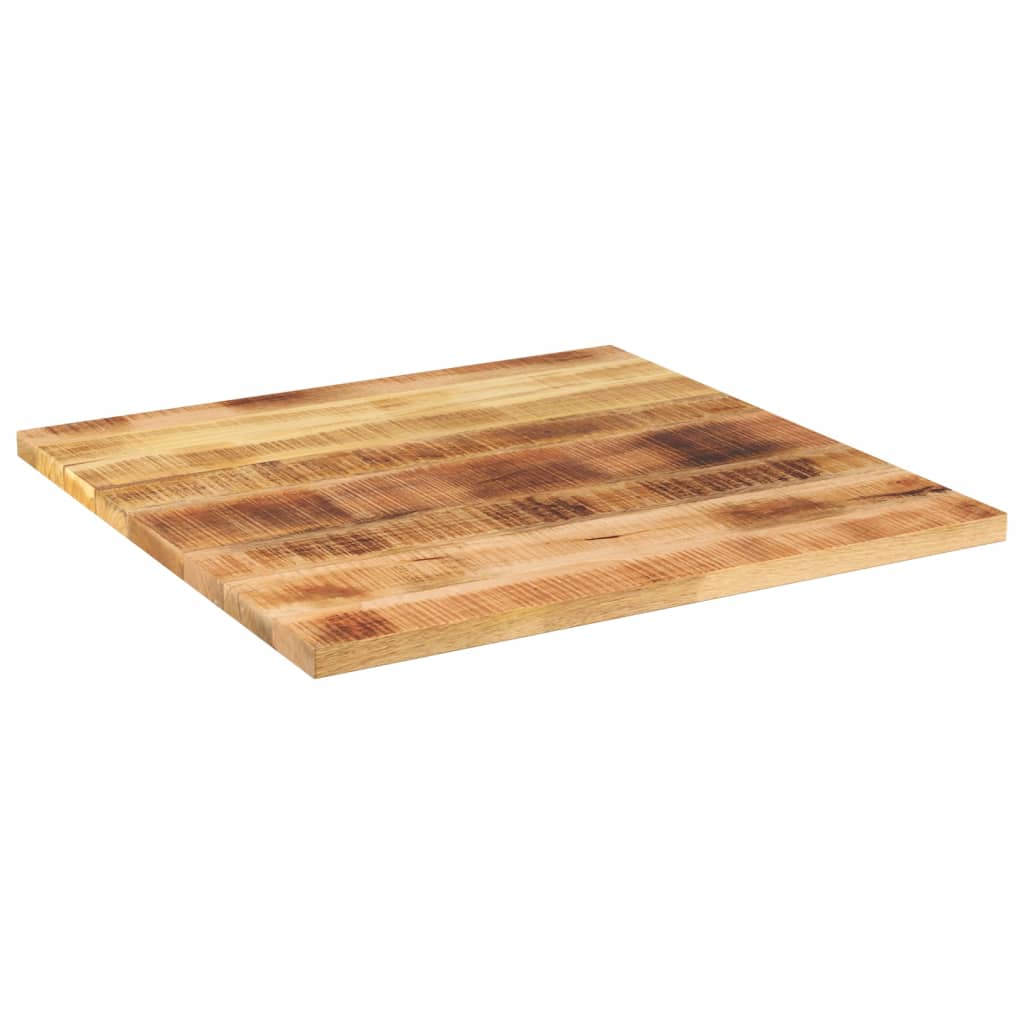 foto del prodotto vidaxl piano per tavolo 70x70x3,8 cm quadrato legno di mango grezzo