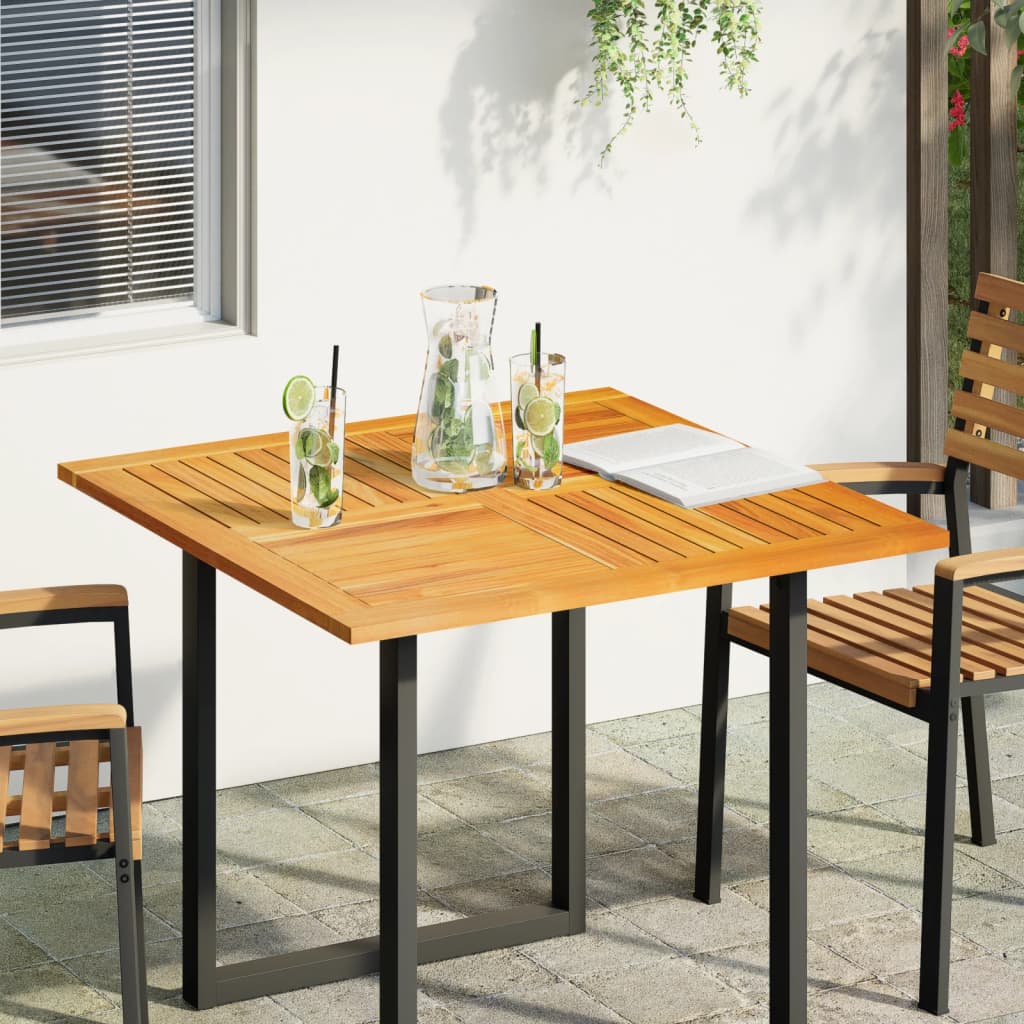 foto del prodotto vidaxl piano per tavolo 90x90x2,2 cm quadrato legno massello di faggio