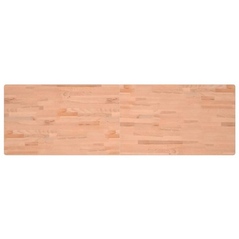 foto del prodotto vidaxl piano scrivania 180x55x2,5 cm in legno massello di faggio