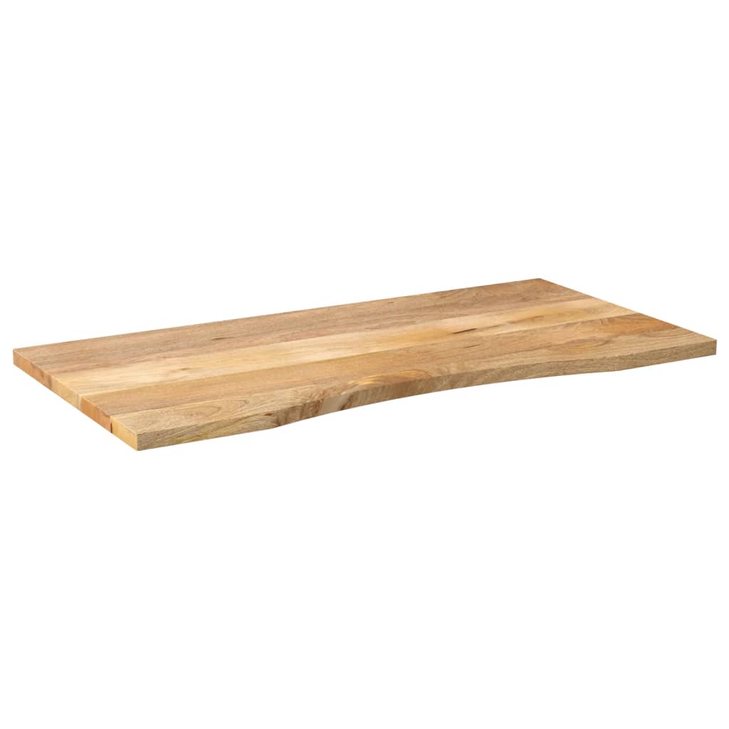 foto del prodotto vidaxl piano scrivania con curva 140x50x2,5cm massello grezzo di mango