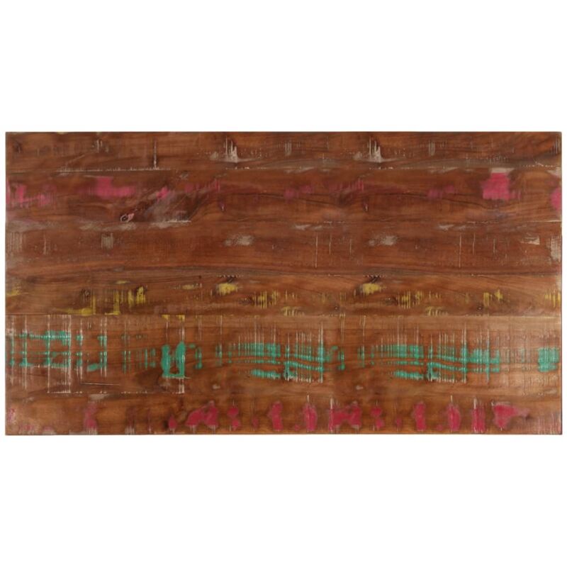 foto del prodotto vidaxl piano tavolo 100x60x3,8 cm rettangolare in massello di recupero