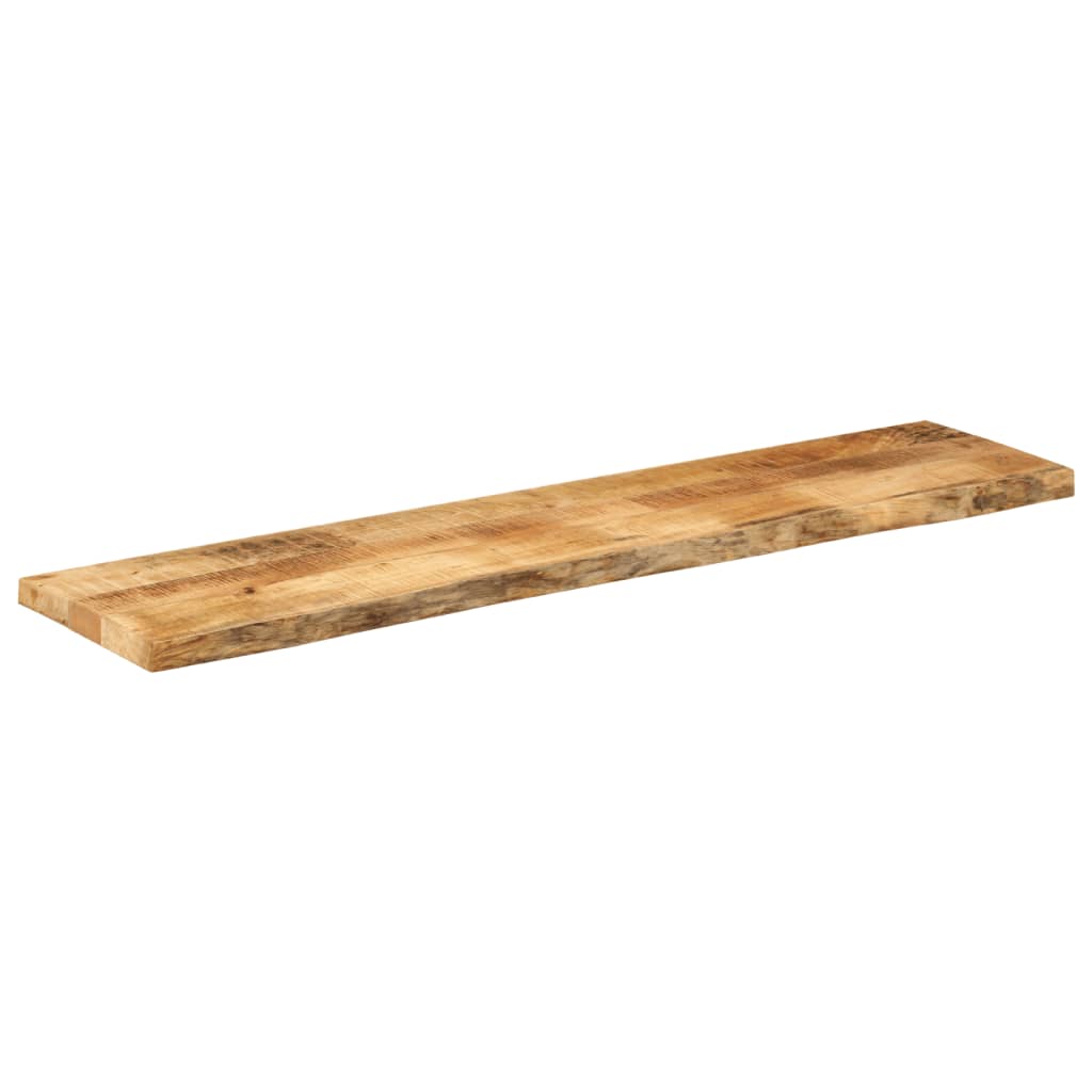 foto del prodotto vidaxl piano tavolo 140x20x3,8 cm bordi vivi legno di mango grezzo