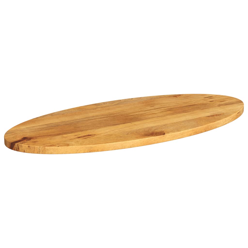 foto del prodotto vidaxl piano tavolo 140x50x2,5 cm ovale in legno massello di mango