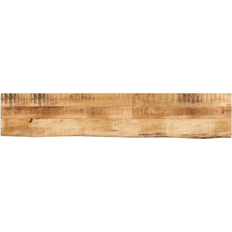 foto del prodotto vidaxl piano tavolo 180x20x2,5 cm bordi vivi legno di mango grezzo