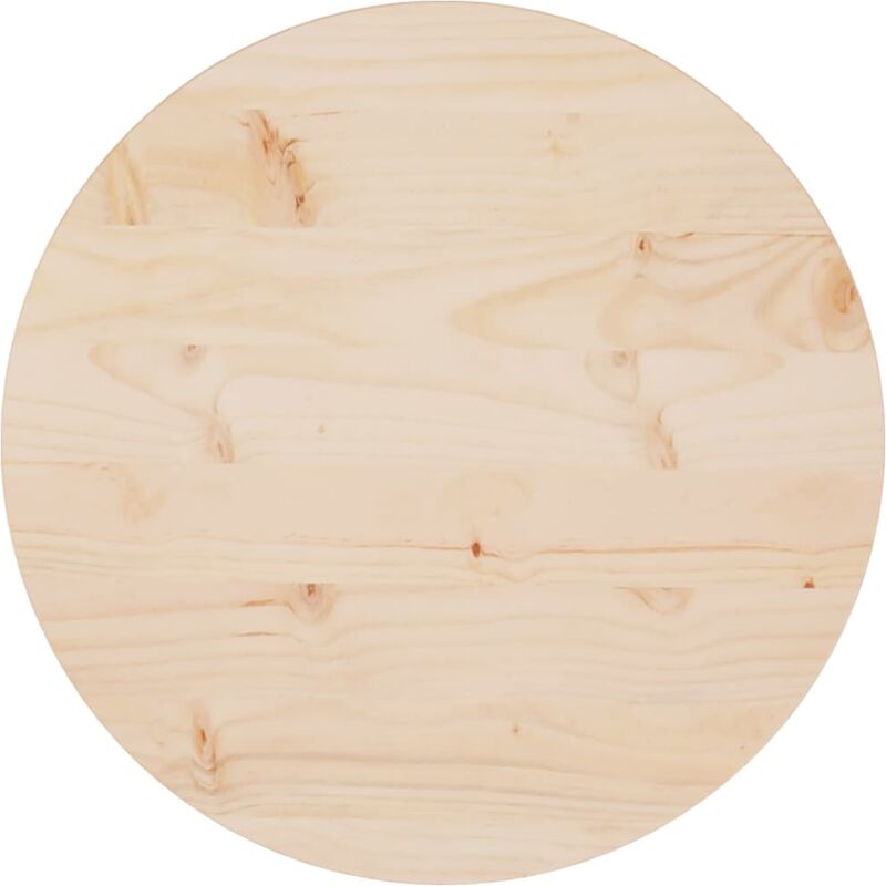 foto del prodotto vidaxl piano tavolo 50x2,5 cm in legno massello di pino
