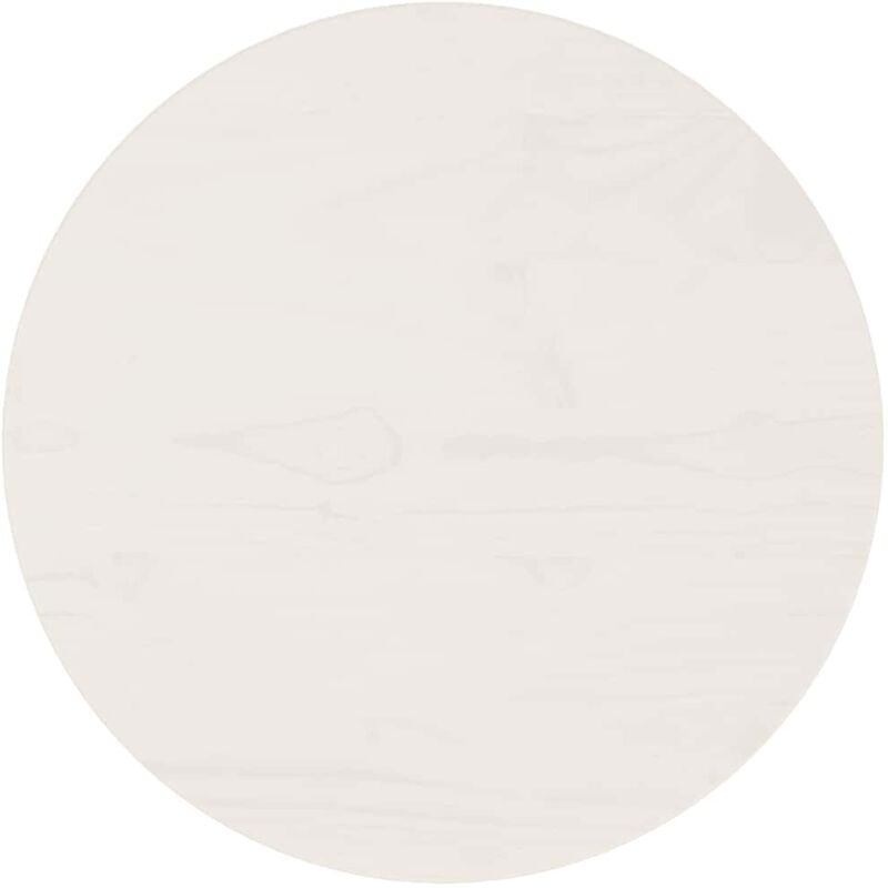 foto del prodotto vidaxl piano tavolo bianco 40x2,5 cm in legno massello di pino