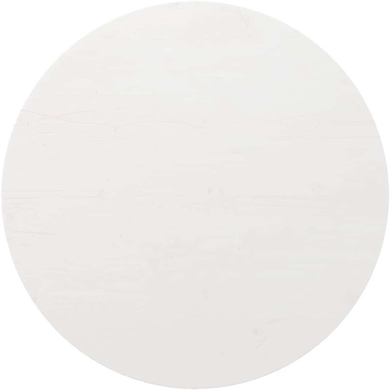foto del prodotto vidaxl piano tavolo bianco 80x2,5 cm in legno massello di pino