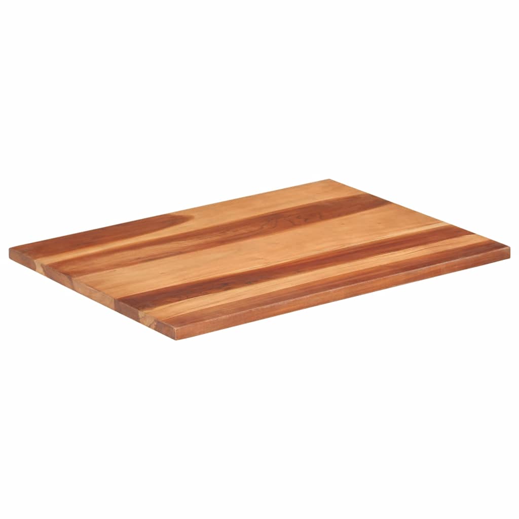foto del prodotto vidaxl piano tavolo in legno massello di acacia 25 27 mm 60x80 cm