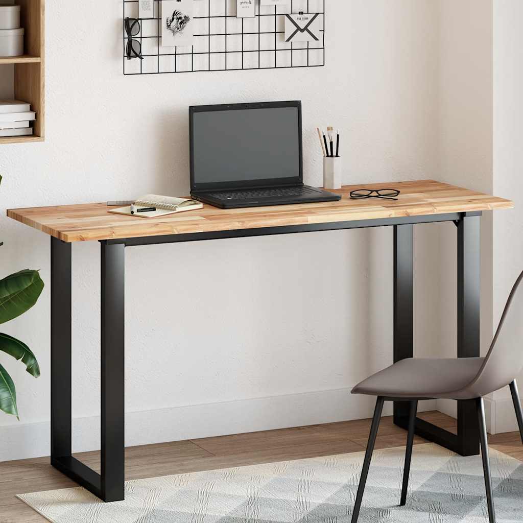 foto del prodotto vidaxl piano tavolo rettangolare 120x50x2cm legno massello di acacia