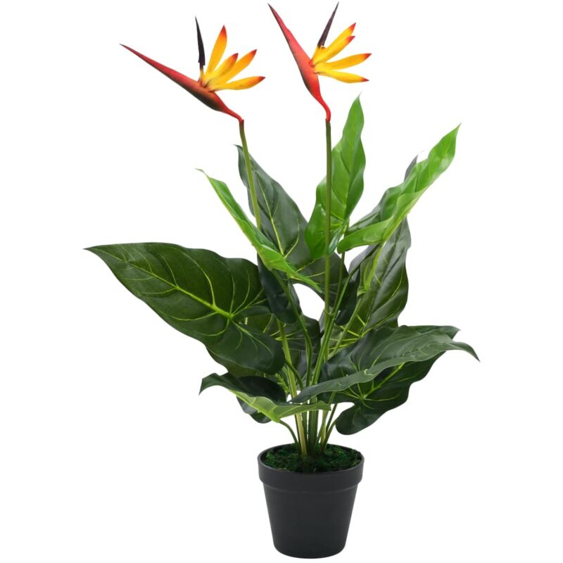 foto del prodotto vidaxl pianta artificiale strelitzia regina uccello del paradiso 66 cm