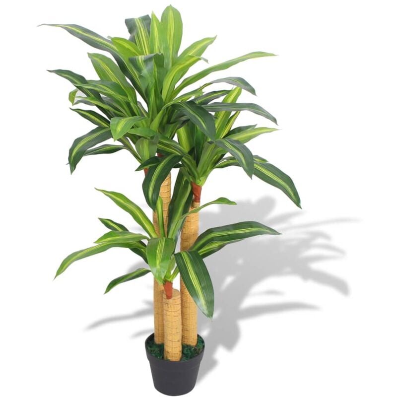 foto del prodotto vidaxl pianta finta artificiale in vaso verde arredo casa fiori finti diverse misure misure dracena 100cm