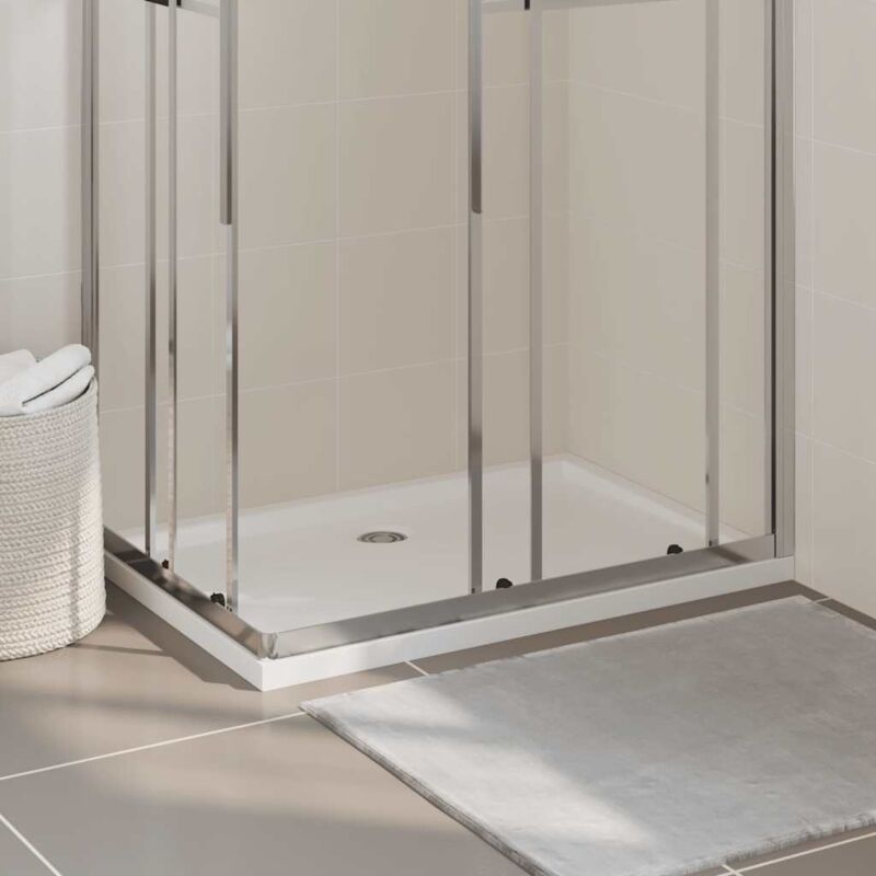 foto del prodotto vidaxl piatto doccia in abs antigraffio dal design elegante varie misure disponibili dimensioni 70 x 100 cm