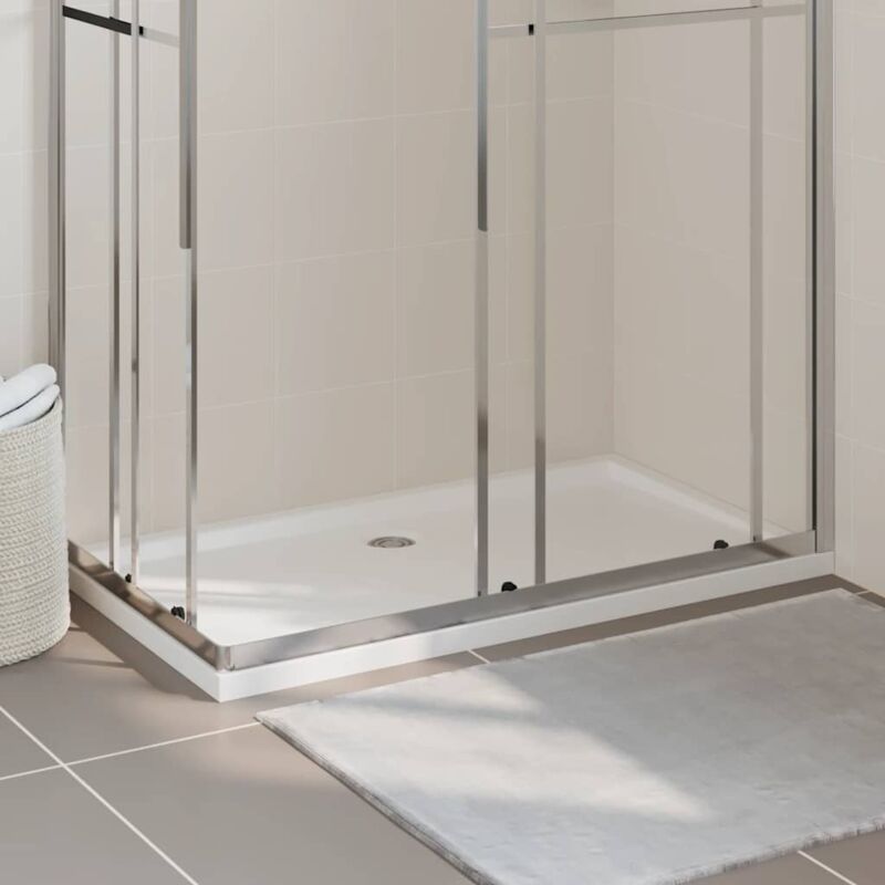 foto del prodotto vidaxl piatto doccia in abs antigraffio dal design elegante varie misure disponibili dimensioni 70 x 120 cm