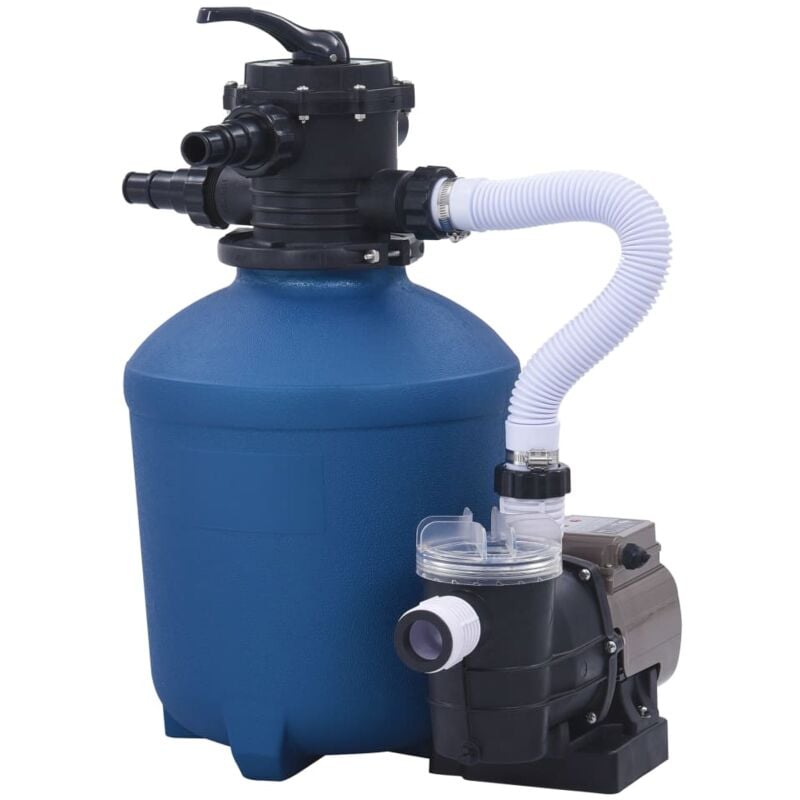 foto del prodotto vidaxl pompa con filtro a sabbia con timer 530 w 10980 l h 166887