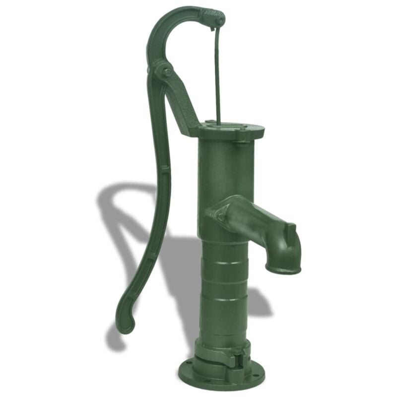 foto del prodotto vidaxl pompa d acqua manuale da giardino in ghisa