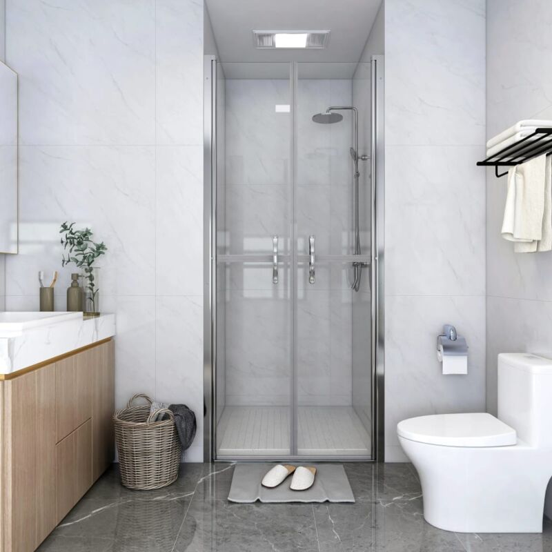 foto del prodotto vidaxl porta per doccia in esg trasparente 86x190 cm 217910