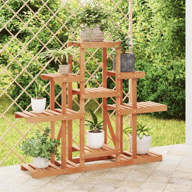 foto del prodotto vidaxl portafiori 110x25x96 cm in legno massello di abete