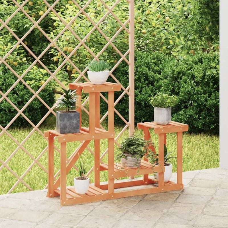 foto del prodotto vidaxl portafiori 90x25x73,5 cm in legno massello di abete