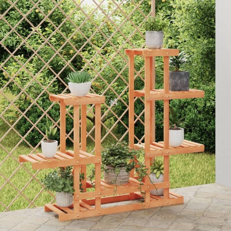 foto del prodotto vidaxl portafiori 95x25x96 cm in legno massello di abete