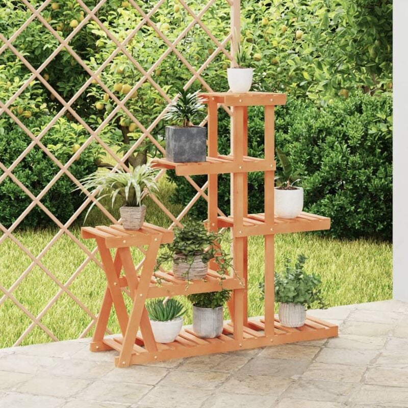 foto del prodotto vidaxl portafiori 95x25x96 cm in legno massello di abete
