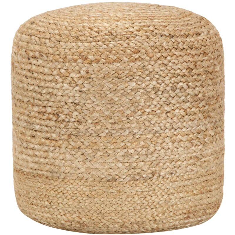 foto del prodotto vidaxl pouf lavorato a mano 40x45 cm in juta
