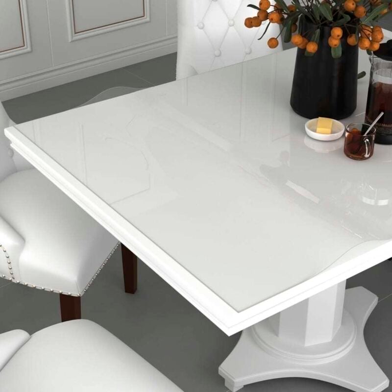 foto del prodotto vidaxl protezione tavolo trasparente 120x90 cm 1,6 mm pvc