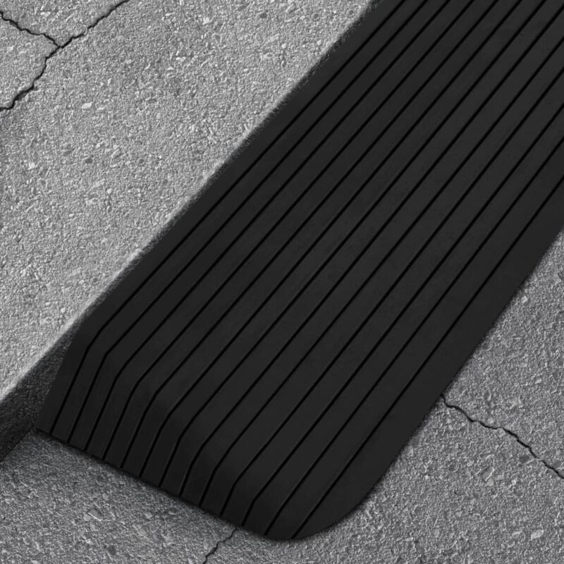 foto del prodotto vidaxl rampa per soglia 110x41x5 cm in gomma