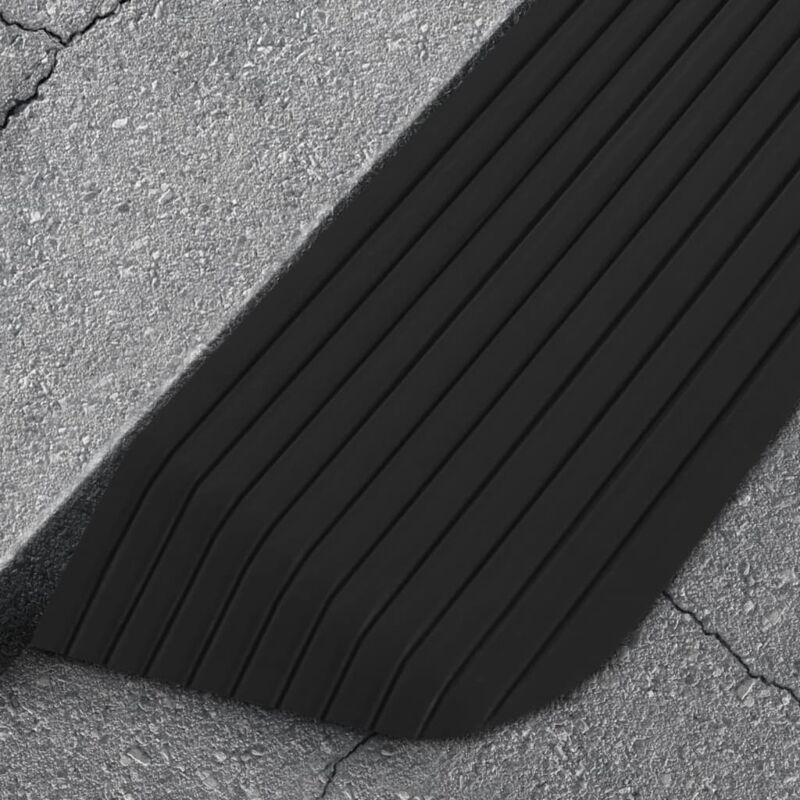 foto del prodotto vidaxl rampe per soglia 2 pz 110x32x3,8 cm in gomma