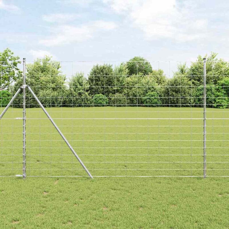 foto del prodotto vidaxl recinzione da campo 1,6x10 m acciaio zincato
