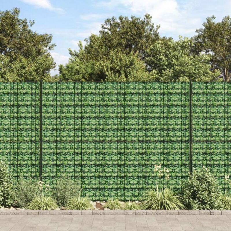 foto del prodotto vidaxl recinzione frangivento 4 pz in pvc 35x0,19 m verde 103414