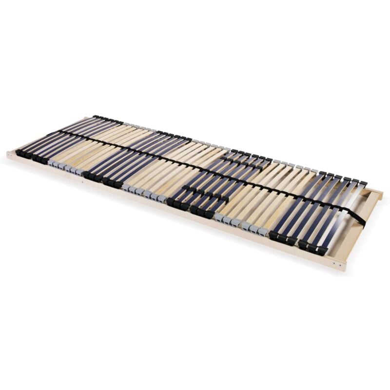 foto del prodotto vidaxl rete a doghe 7 zone senza materasso con 42 doghe 80x200 cm